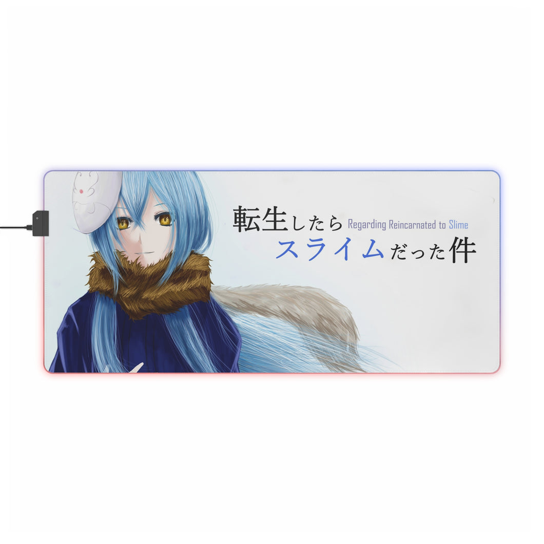 That Time I Got Reincarnated As A Slime RGB LED Mouse Pad (Desk Mat)