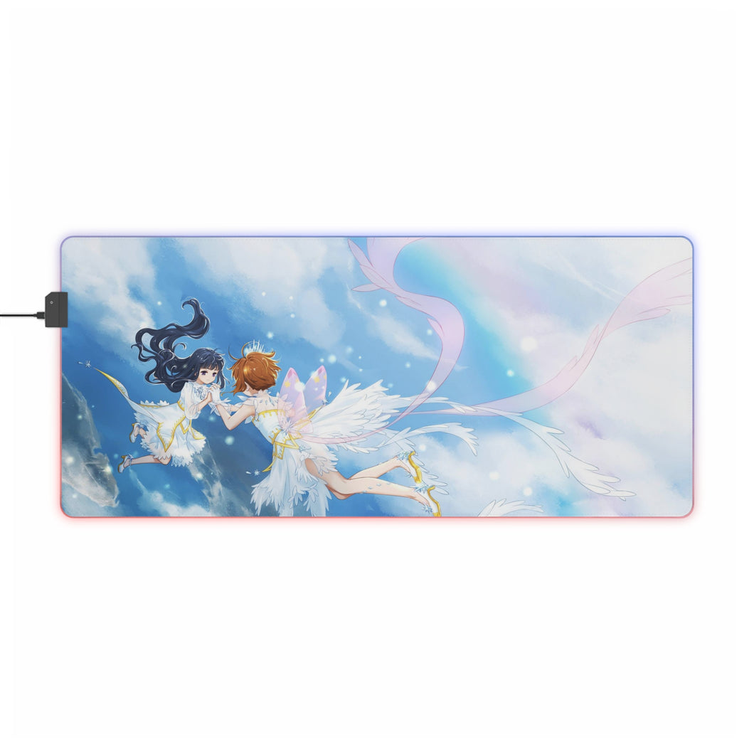 Cardcaptor Sakura Sakura Kinomoto, Tomoyo Daidouji RGB LED Mouse Pad (Desk Mat)