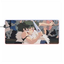 Cargar imagen en el visor de la galería, Princess Mononoke RGB LED Mouse Pad (Desk Mat)
