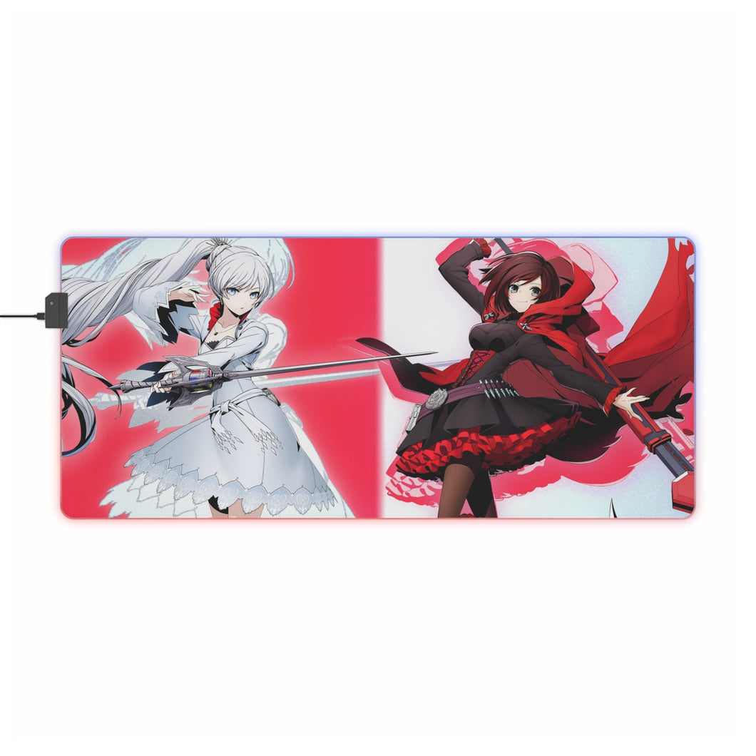 Tapis de souris LED RGB Anime RWBY (tapis de bureau)