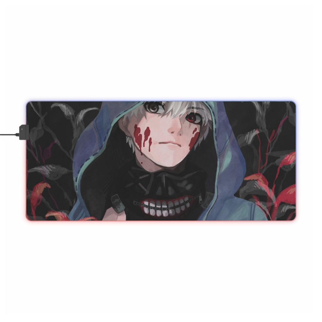 Tokyo Ghoul Ken Kaneki RGB LED Mouse Pad (Desk Mat)