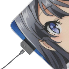 Charger l&#39;image dans la galerie, Tapis de souris LED RGB Rascal Does Not Dream Of Bunny Girl Senpai (tapis de bureau)
