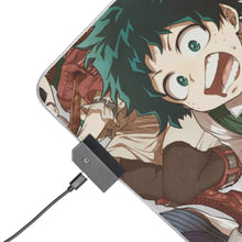 Cargar imagen en el visor de la galería, My Hero Academia Izuku Midoriya, Katsuki Bakugou, Tenya Iida, Shouta Aizawa, Tsuyu Asui RGB LED Mouse Pad (alfombra de escritorio)
