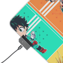 Cargar imagen en el visor de la galería, Boku No Hero Academia Chibis RGB LED Mouse Pad (Desk Mat)
