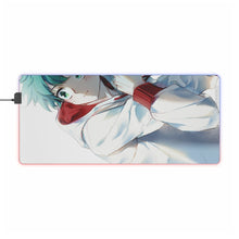 Charger l&#39;image dans la galerie, Tapis de souris LED RVB My Hero Academia Izuku Midoriya (tapis de bureau)
