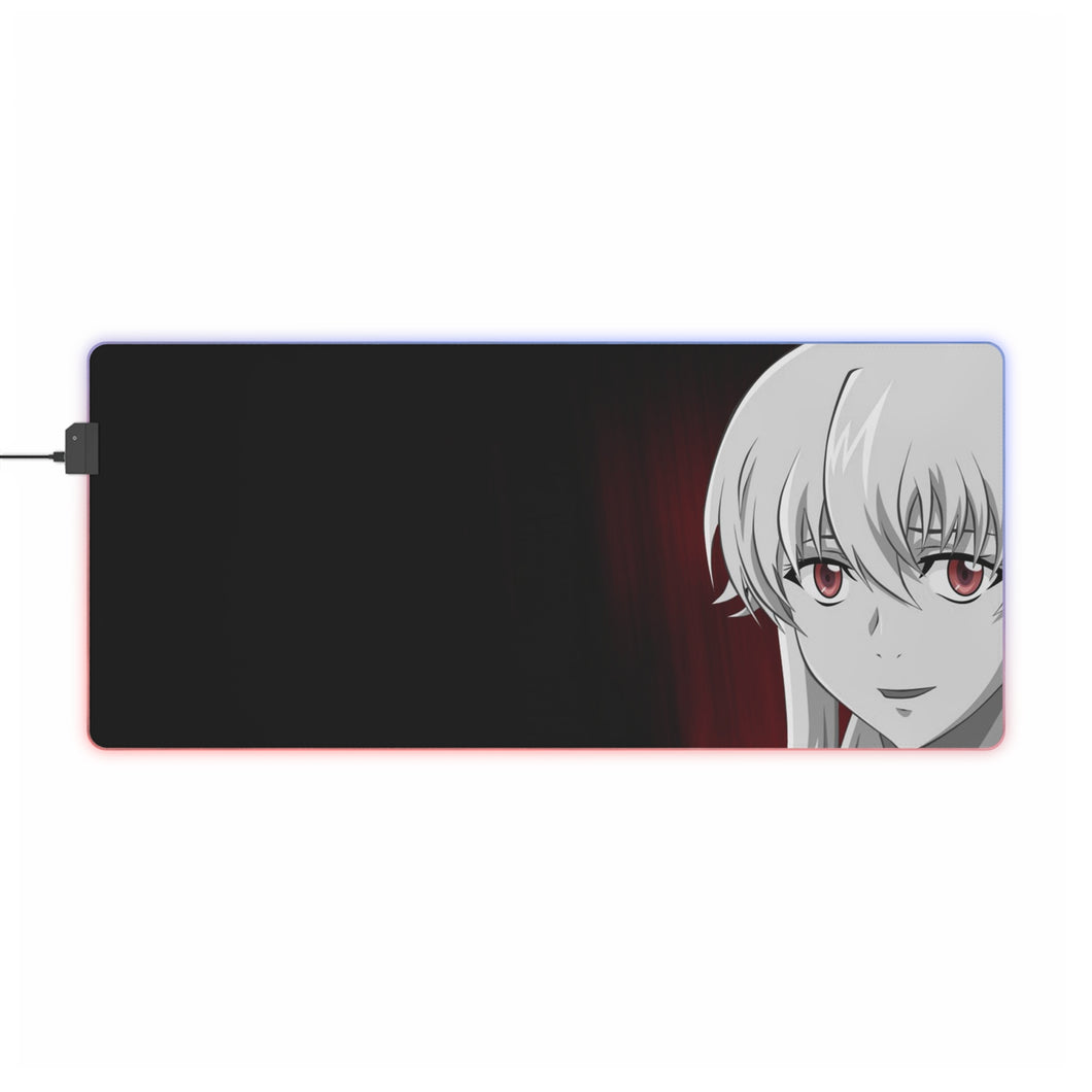 Mirai Nikki Yuno Gasai RGB LED Mouse Pad (Desk Mat)