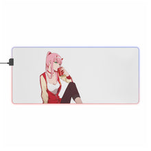 Load image into Gallery viewer, Zero Two RGB LED Mouse Pad (Desk Mat)
