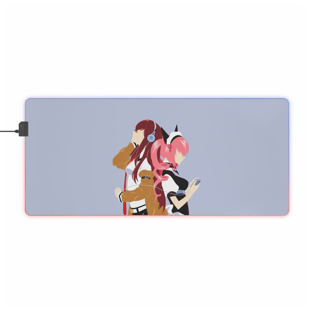 Steins;Gate Kurisu Makise RGB LED Mouse Pad (Desk Mat)