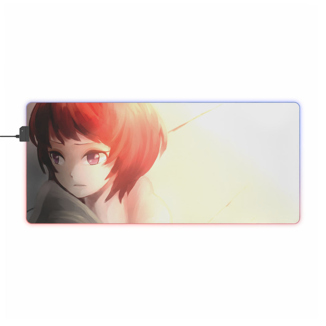 Tapis de souris LED RVB Aldnoah.Zero (tapis de bureau)