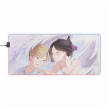 Load image into Gallery viewer, Kaguya and Miyuki RGB LED Mouse Pad (Desk Mat)
