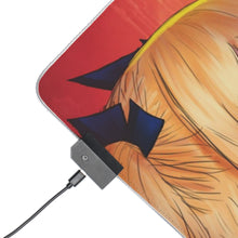 Cargar imagen en el visor de la galería, Fairy Tail Natsu Dragneel, Lucy Heartfilia RGB LED Mouse Pad (Desk Mat)
