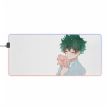 Charger l&#39;image dans la galerie, Tapis de souris LED RVB My Hero Academia Izuku Midoriya (tapis de bureau)
