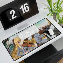 Cargar imagen en el visor de la galería, Kaori and Arima Mouse Pad (Desk Mat)
