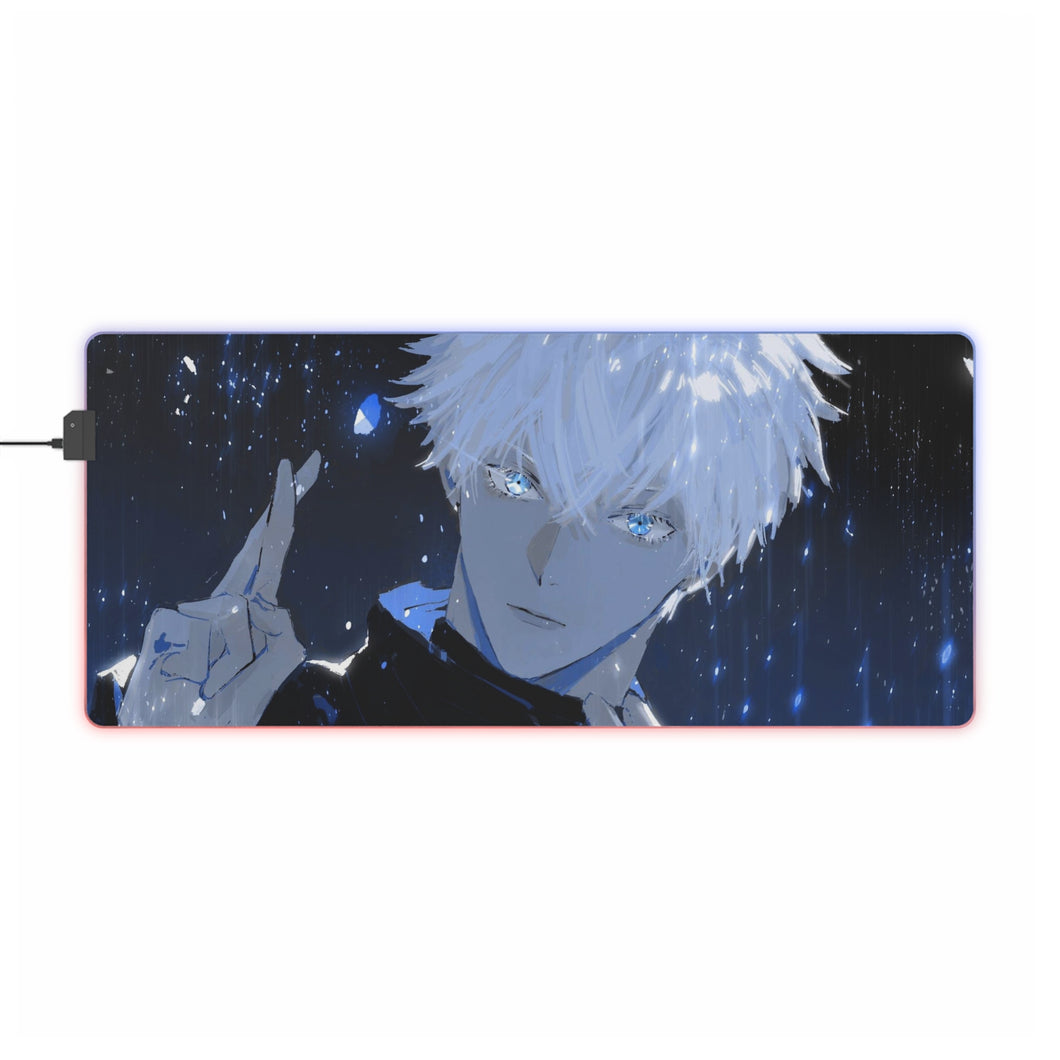 Tapis de souris LED RVB Jujutsu Kaisen (tapis de bureau)