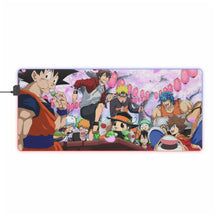 Load image into Gallery viewer, Anime Crossover RGB LED Mouse Pad (Desk Mat)
