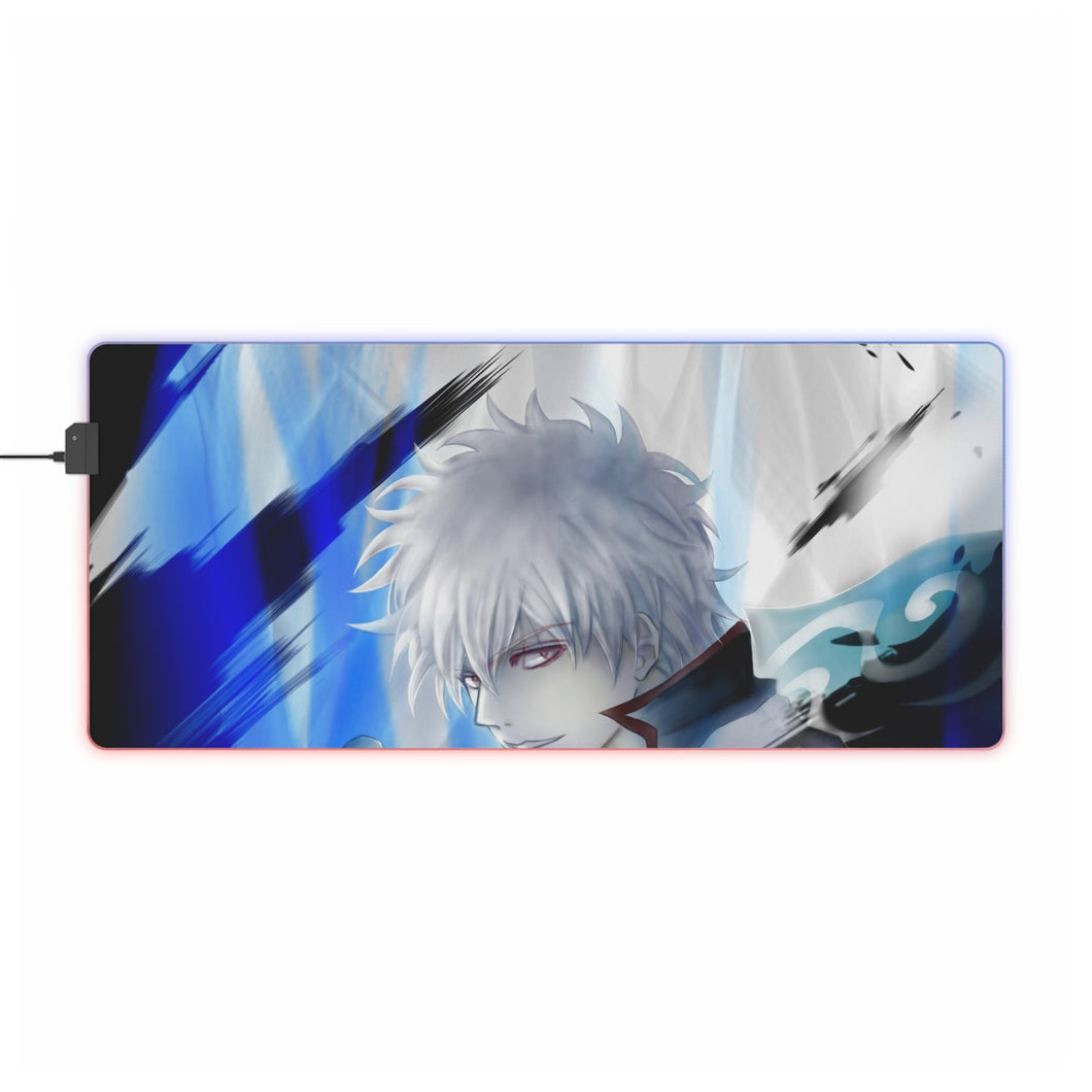 Gintama Gintoki Sakata RGB LED Mouse Pad (Desk Mat)