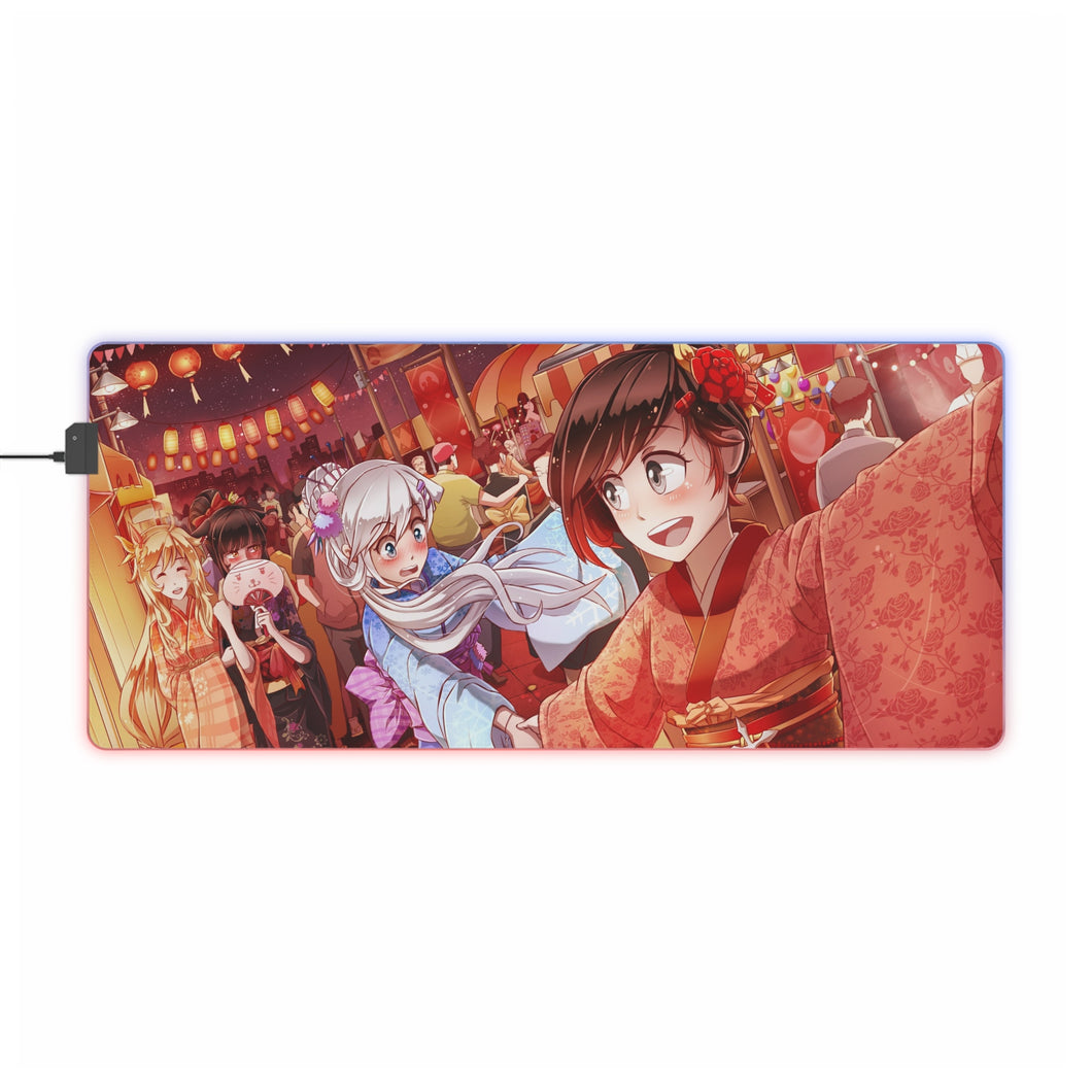 RWBY : Tapis de souris LED RVB Festival (tapis de bureau)