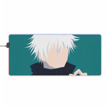 Charger l&#39;image dans la galerie, Tapis de souris LED RVB Gojo Satoru (tapis de bureau)
