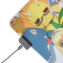 Load image into Gallery viewer, Amagi Brilliant Park Isuzu Sento, Seiya Kanie, Latifa Fleuranza, Tiramie, Sylphy RGB LED Mouse Pad (Desk Mat)
