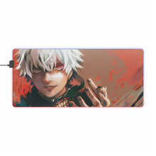 Load image into Gallery viewer, Ken Kaneki RGB LED Mouse Pad (Desk Mat)
