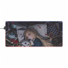 Charger l&#39;image dans la galerie, Tapis de souris LED RVB Anime Alice au pays des merveilles (tapis de bureau)
