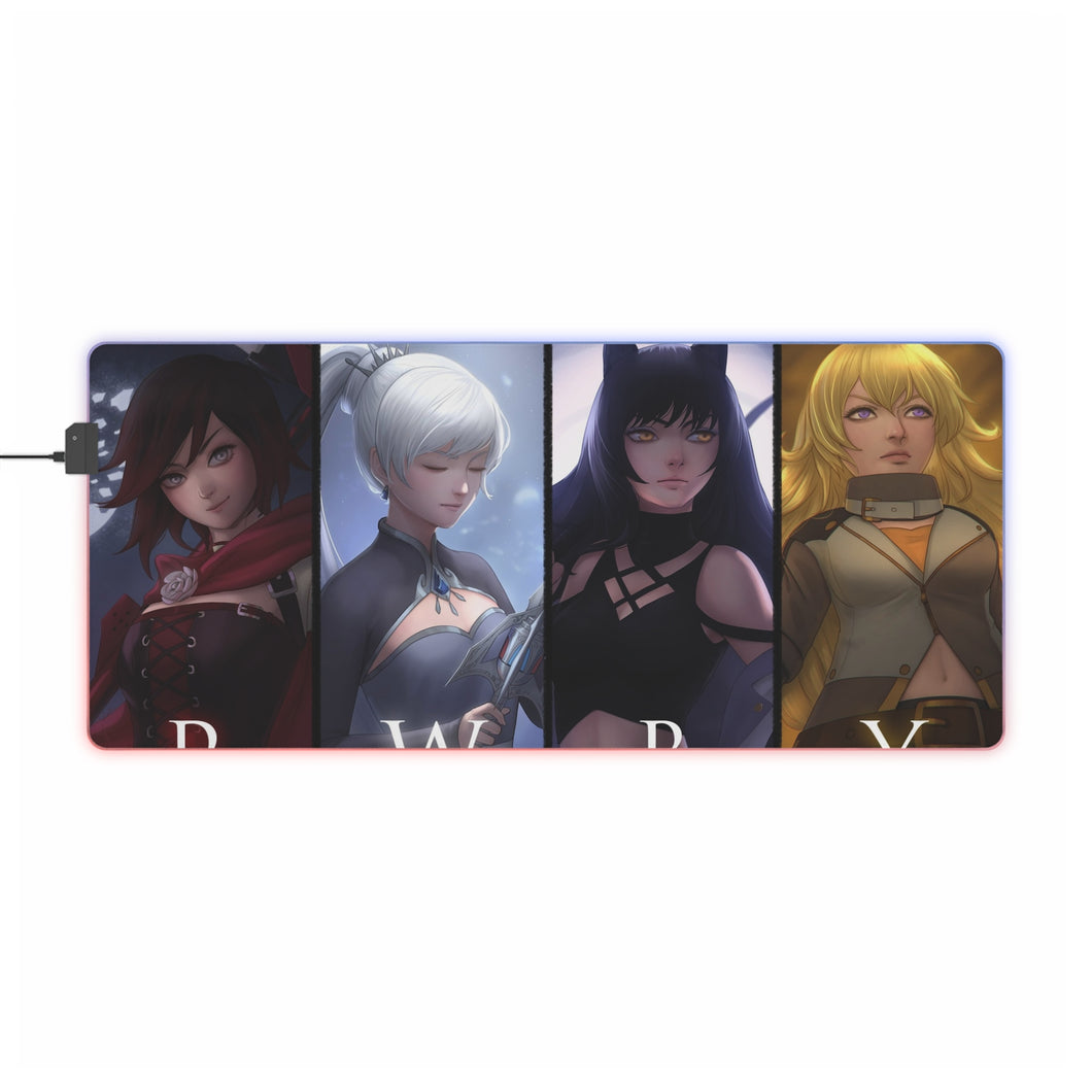 Anime RWBY RGB LED Mouse Pad (Desk Mat)