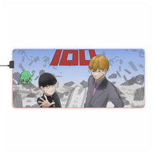 Cargar imagen en el visor de la galería, Mob Psycho 100 Arataka Reigen, Shigeo Kageyama RGB LED Mouse Pad (Desk Mat)
