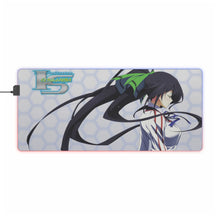 Charger l&#39;image dans la galerie, Tapis de souris LED RGB Infinite Stratos Houki Shinonono (tapis de bureau)
