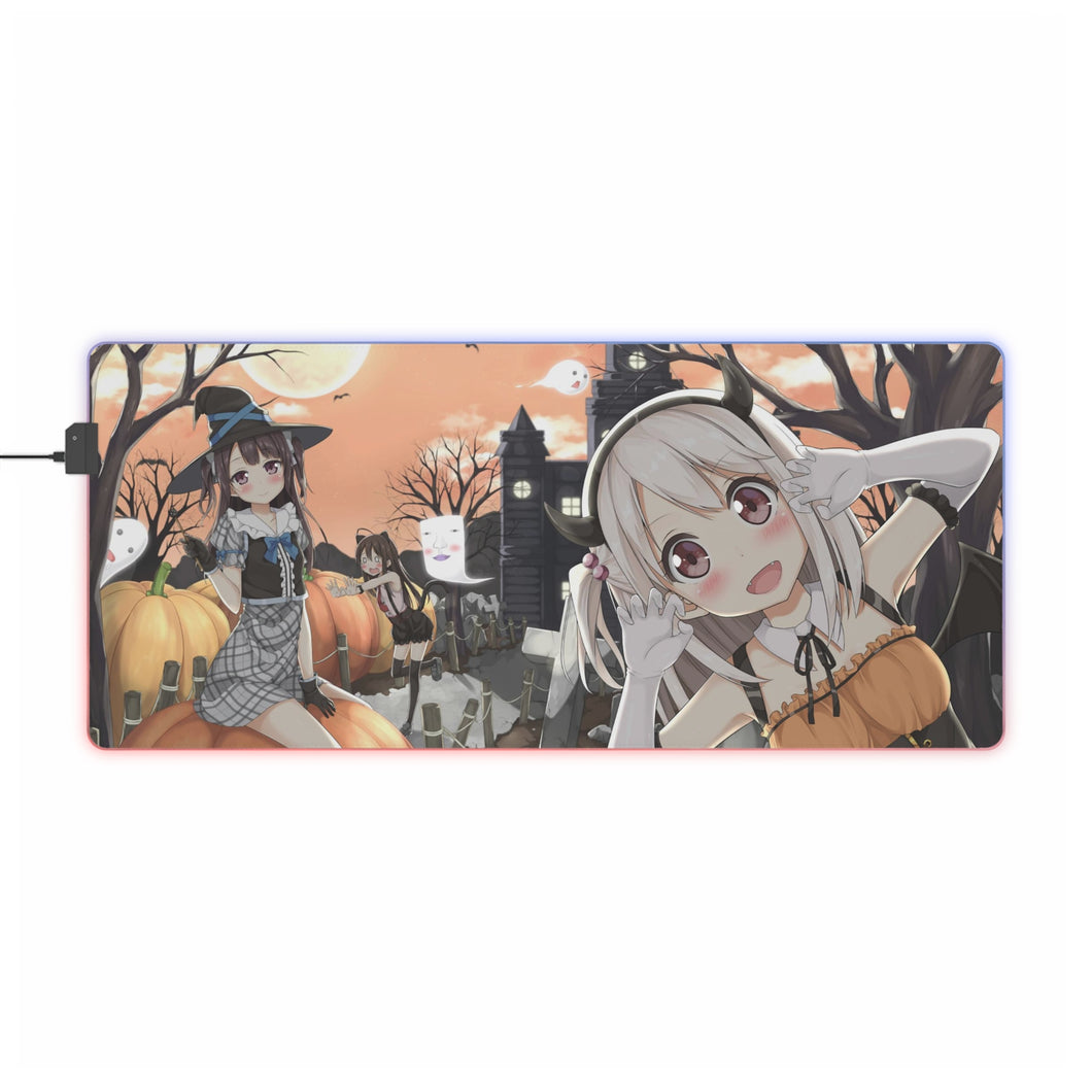 Anime Original RGB LED Mouse Pad (Desk Mat)