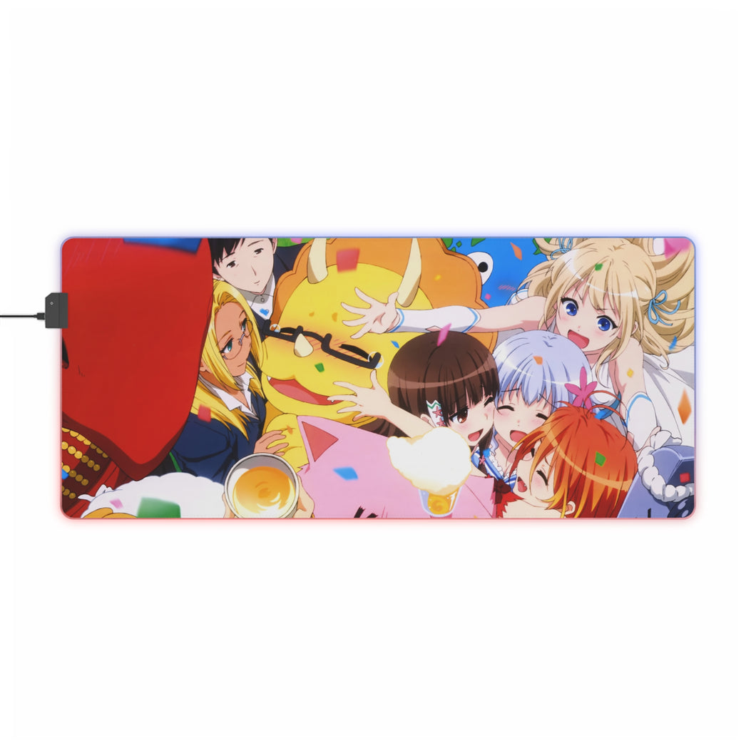 Amagi Brilliant Park Tiramie, Sylphy, Salama RGB LED Mouse Pad (Desk Mat)