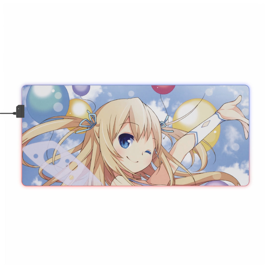 Alfombrilla de ratón LED RGB Sylphy de Amagi Brilliant Park (alfombrilla de escritorio)