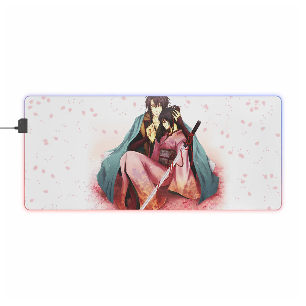 Hakuouki Shinsengumi Kitan RGB LED Mouse Pad (Desk Mat)