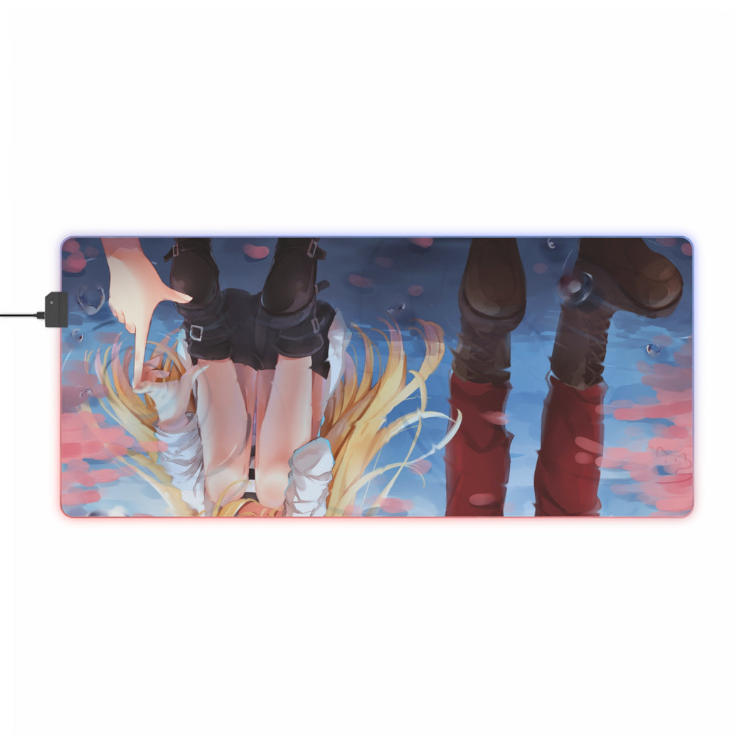 Tapis de souris LED RVB Angels Of Death (tapis de bureau)