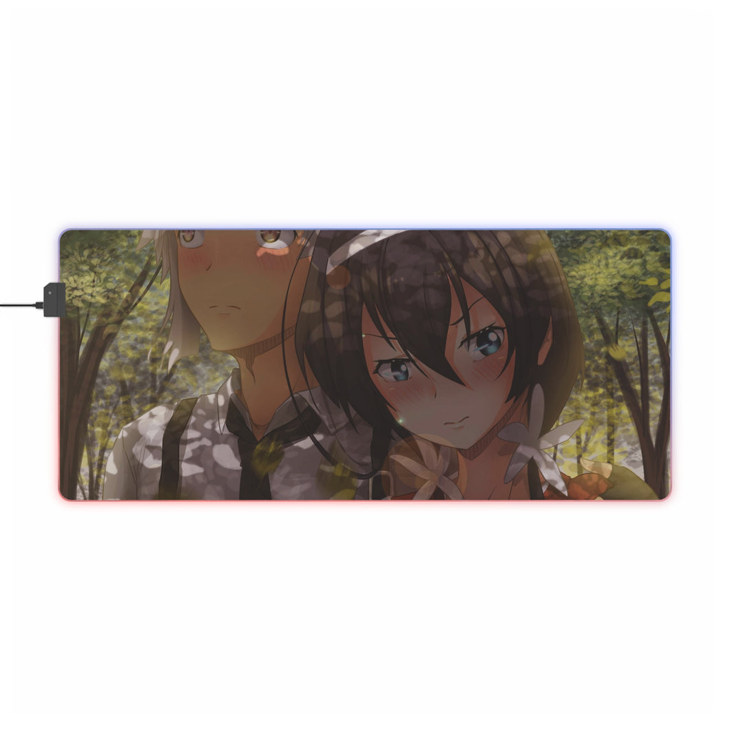 Bungou Stray Dogs Atsushi Nakajima RGB LED Mouse Pad (Desk Mat)