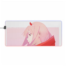 Load image into Gallery viewer, Zero Two RGB LED Mouse Pad (Desk Mat)
