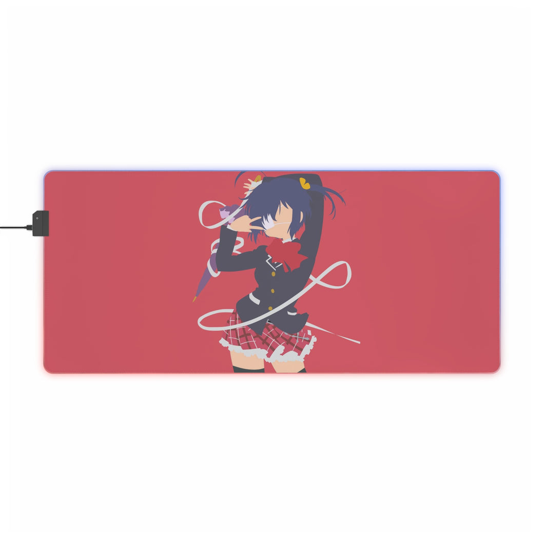 Alfombrilla de ratón LED Rikka Takanashi RGB (alfombrilla de escritorio)