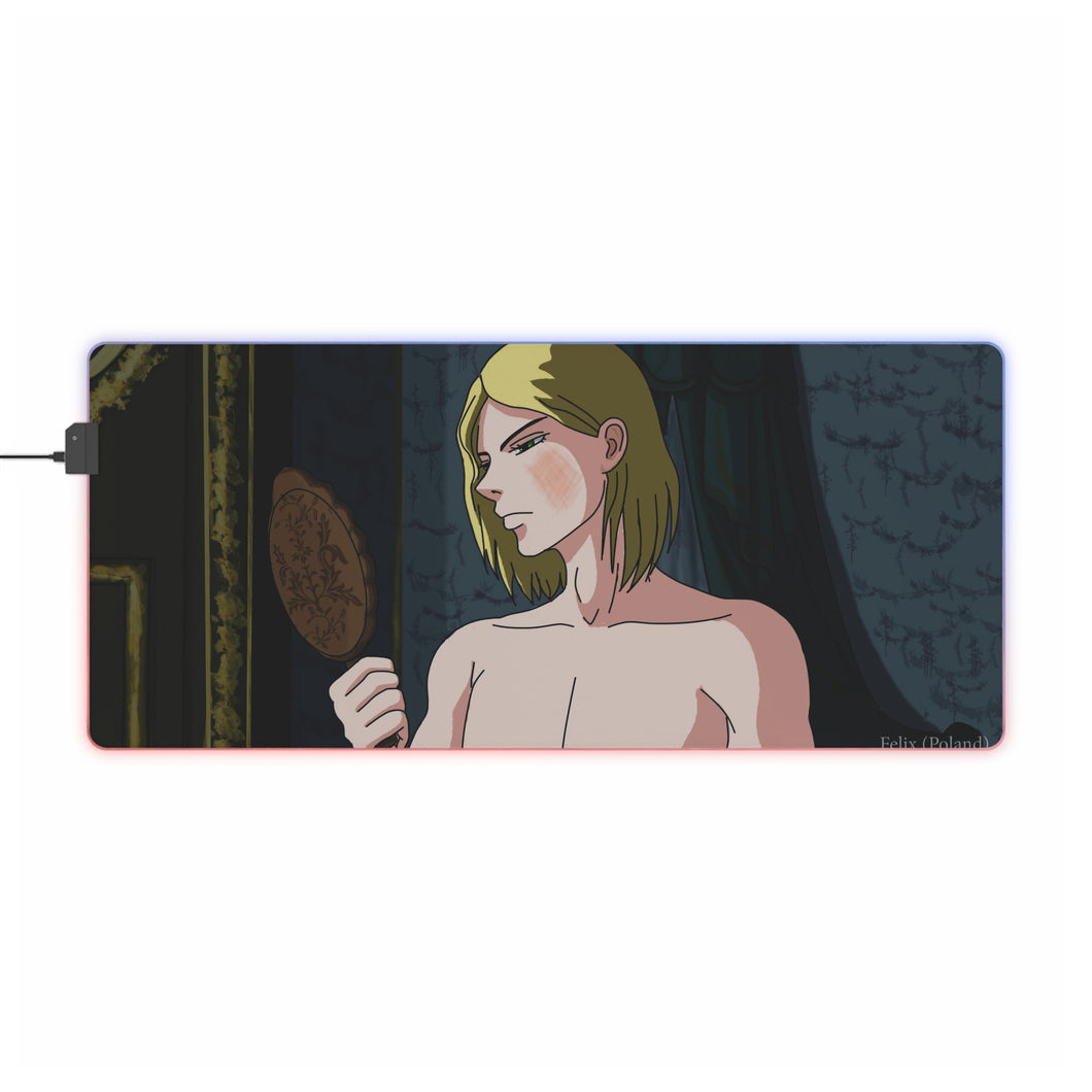 Hetalia: Axis Powers RGB LED Mouse Pad (Desk Mat)