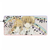 Cargar imagen en el visor de la galería, Alfombrilla de ratón con LED RGB Sakura Kinomoto de Cardcaptor Sakura (alfombrilla de escritorio)
