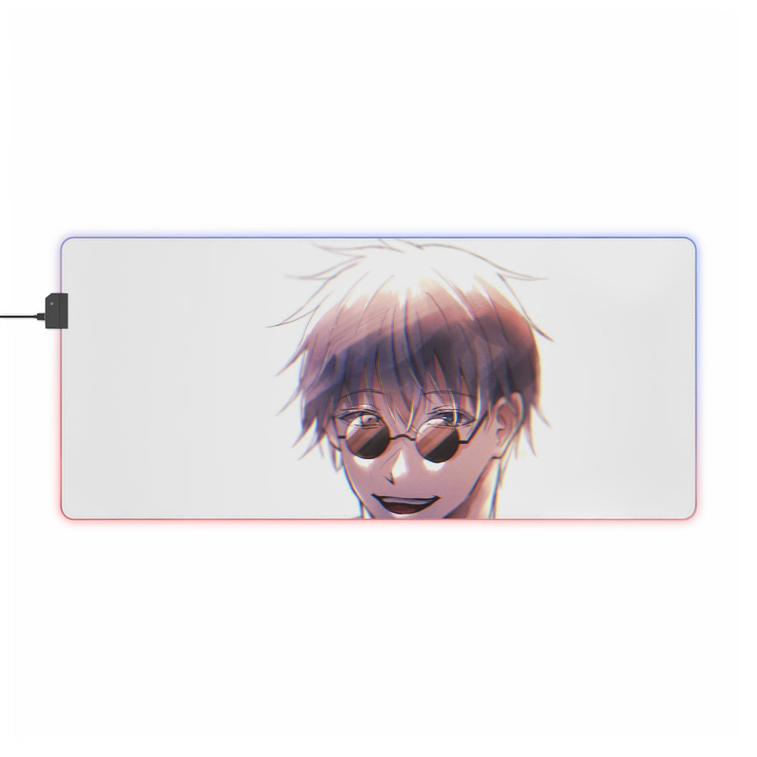 Tapis de souris LED RVB Jujutsu Kaisen (tapis de bureau)