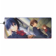 Cargar imagen en el visor de la galería, Love, Chunibyo &amp; Other Delusions Rikka Takanashi, Shinka Nibutani RGB LED Mouse Pad (Desk Mat)
