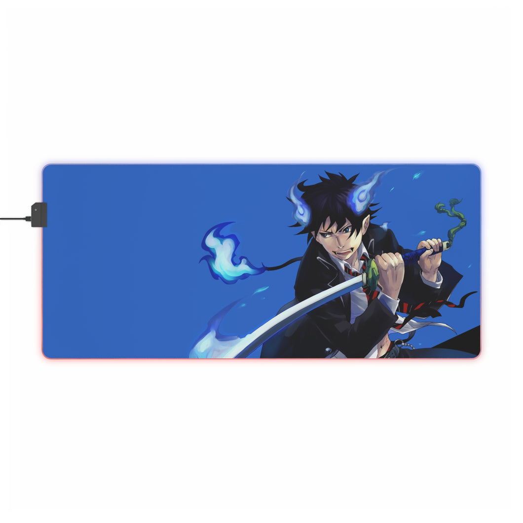 Blue Exorcist Rin Okumura RGB LED Mouse Pad (Desk Mat)