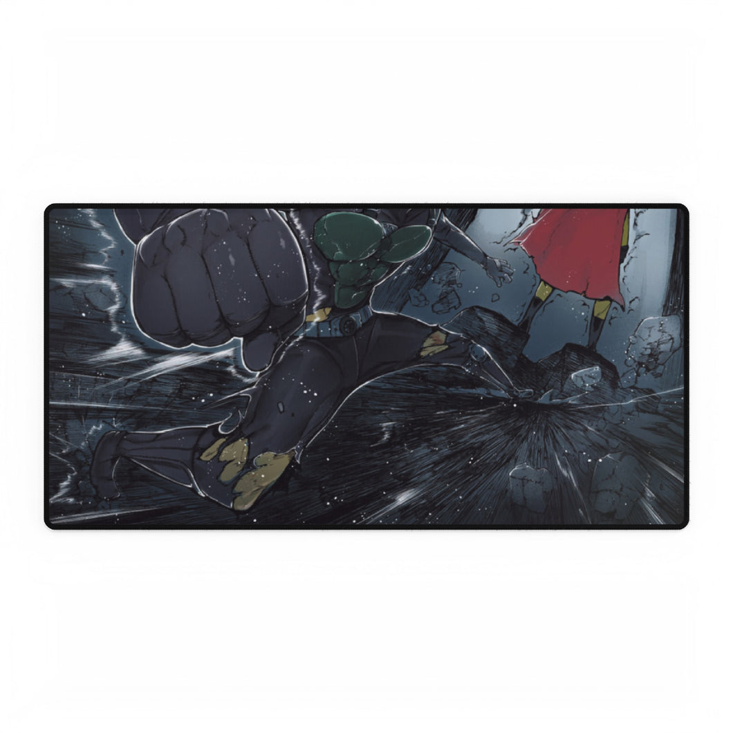 License-less Rider Vs Saitama Mouse Pad (Desk Mat)