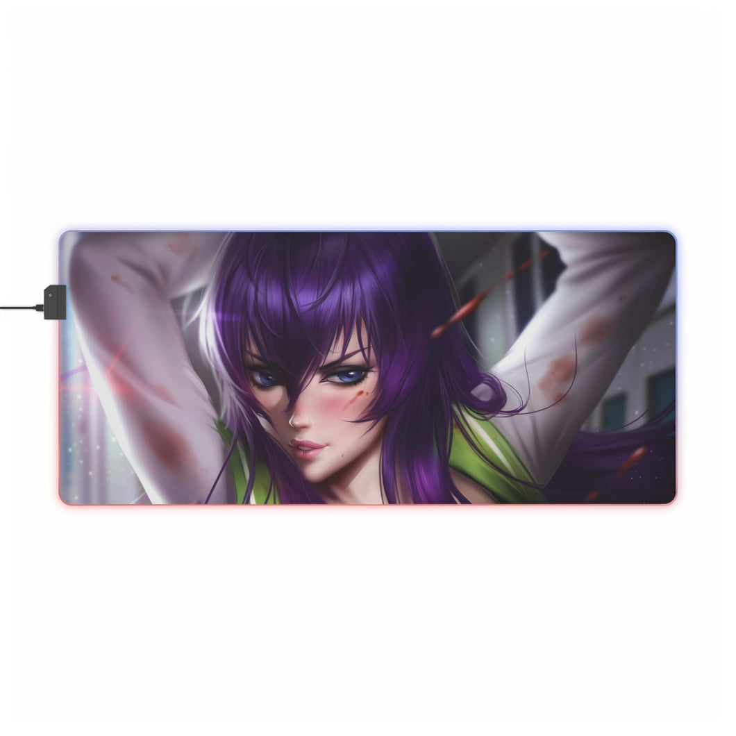 Highschool Of The Dead RGB LED Mouse Pad (Desk Mat)