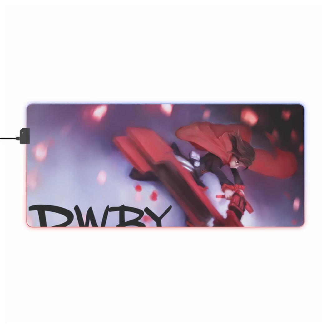 Tapis de souris LED RGB Anime RWBY (tapis de bureau)