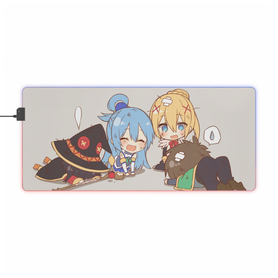 KonoSuba - God’s Blessing On This Wonderful World!! RGB LED Mouse Pad (Desk Mat)