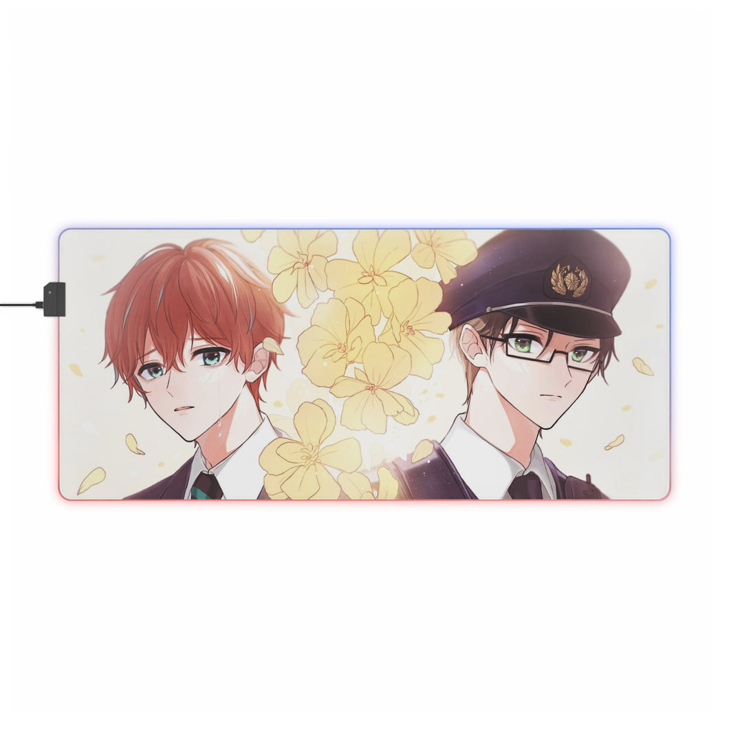 Tapis de souris LED RVB Hypnosis Mic (tapis de bureau)