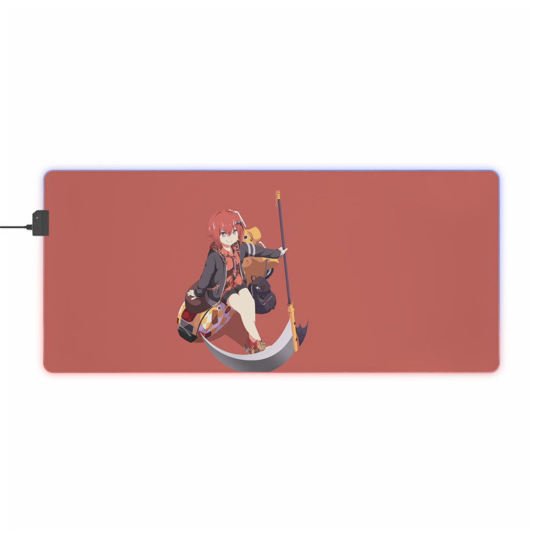 Gabriel DropOut Satanichia Kurumizawa Mcdowell RGB LED Mouse Pad (Desk Mat)