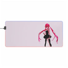 Charger l&#39;image dans la galerie, Tapis de souris LED RVB Mirai Nikki Yuno Gasai (tapis de bureau)
