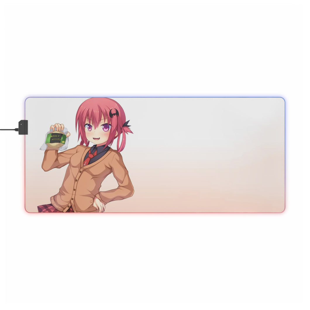 Alfombrilla de ratón con LED RGB (alfombrilla de escritorio) de Gabriel DropOut Satanichia Kurumizawa Mcdowell