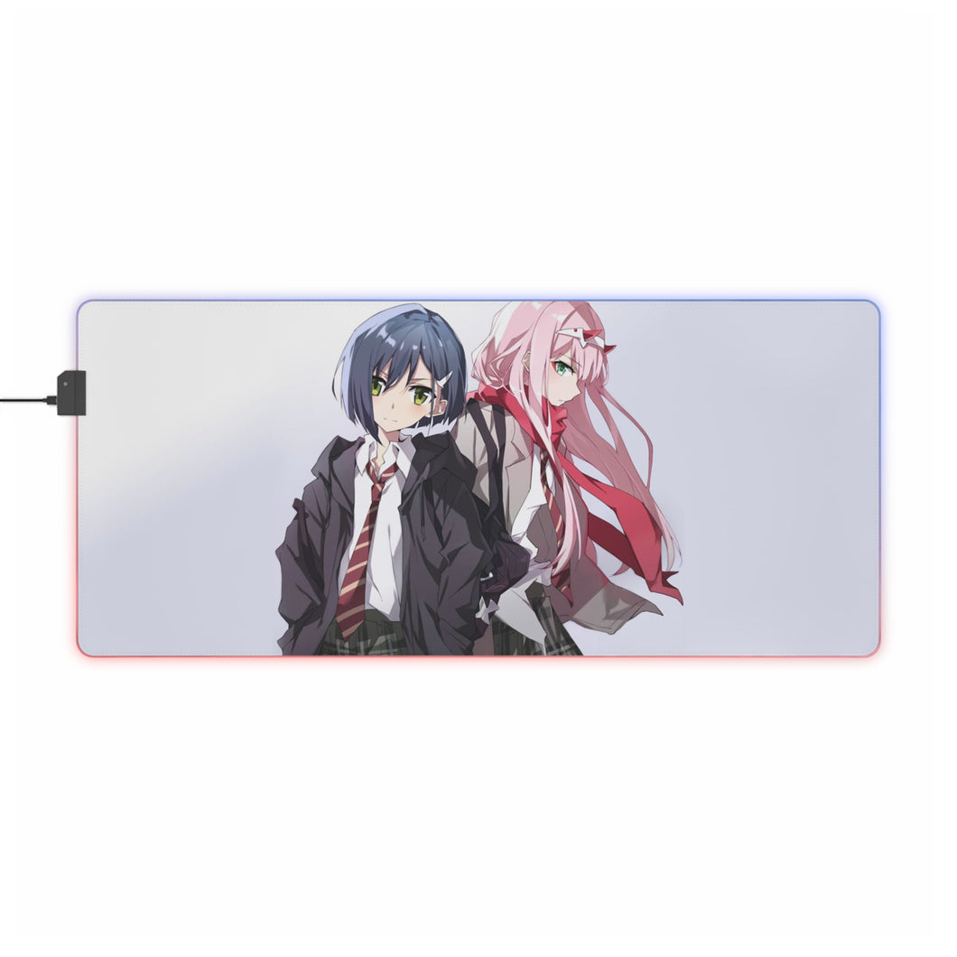 Darling in the FranXX RGB LED Mouse Pad (Desk Mat)